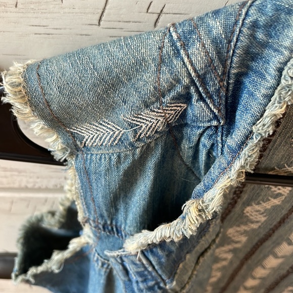 Cruel Half Jean Tank Jacket - Picture 2 of 6